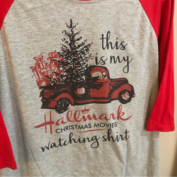 Hallmark 3/4 sleeve t-shirt - Picture 2 of 3